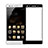 Schutzfolie Full Coverage Displayschutzfolie Panzerfolie Skins zum Aufkleben Gehärtetes Glas Glasfolie für Huawei Honor 7 Schwarz