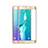 Schutzfolie Full Coverage Displayschutzfolie Panzerfolie Skins zum Aufkleben Gehärtetes Glas Glasfolie für Samsung Galaxy S6 Edge SM-G925 Gold
