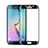 Schutzfolie Full Coverage Displayschutzfolie Panzerfolie Skins zum Aufkleben Gehärtetes Glas Glasfolie für Samsung Galaxy S6 Edge SM-G925 Schwarz