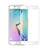 Schutzfolie Full Coverage Displayschutzfolie Panzerfolie Skins zum Aufkleben Gehärtetes Glas Glasfolie für Samsung Galaxy S6 Edge SM-G925 Weiß