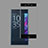 Schutzfolie Full Coverage Displayschutzfolie Panzerfolie Skins zum Aufkleben Gehärtetes Glas Glasfolie für Sony Xperia X Compact Schwarz