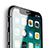 Schutzfolie Full Coverage Displayschutzfolie Panzerfolie Skins zum Aufkleben Gehärtetes Glas Glasfolie P01 für Apple iPhone Xs Schwarz