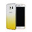 Schutzhülle Handytasche Durchsichtig Farbverlauf für Samsung Galaxy S6 SM-G920 Gelb