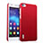 Schutzhülle Kunststoff Hülle Matt für Huawei Honor 6 Rot