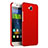 Schutzhülle Kunststoff Hülle Matt für Huawei Y6 Pro Rot