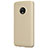 Schutzhülle Kunststoff Hülle Matt für Motorola Moto G5 Plus Gold