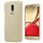 Schutzhülle Kunststoff Hülle Matt für Motorola Moto M XT1662 Gold