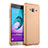 Schutzhülle Kunststoff Hülle Matt für Samsung Galaxy J3 (2016) J320F J3109 Gold