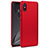 Schutzhülle Kunststoff Hülle Matt für Xiaomi Mi 8 Screen Fingerprint Edition Rot