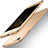 Schutzhülle Kunststoff Hülle Matt Vorder und Rückseite 360 Grad für Apple iPhone 8 Gold