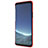 Schutzhülle Kunststoff Hülle Punkte Loch für Samsung Galaxy S9 Plus Rot
