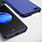 Schutzhülle Kunststoff Tasche Matt für Apple iPhone 7 Plus Blau
