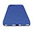 Schutzhülle Kunststoff Tasche Matt für Apple iPhone SE (2020) Blau