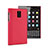 Schutzhülle Kunststoff Tasche Matt für Blackberry Passport Q30 Rot