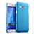 Schutzhülle Kunststoff Tasche Matt für Samsung Galaxy J5 SM-J500F Hellblau