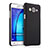 Schutzhülle Kunststoff Tasche Matt für Samsung Galaxy On7 G600FY Schwarz