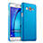 Schutzhülle Kunststoff Tasche Matt für Samsung Galaxy On7 Pro Hellblau