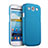 Schutzhülle Kunststoff Tasche Matt für Samsung Galaxy S3 i9300 Hellblau
