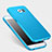 Schutzhülle Kunststoff Tasche Matt für Samsung Galaxy S6 SM-G920 Hellblau