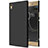 Schutzhülle Kunststoff Tasche Matt für Sony Xperia XA1 Ultra Schwarz
