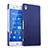 Schutzhülle Kunststoff Tasche Matt für Sony Xperia Z3 Blau