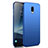 Schutzhülle Kunststoff Tasche Matt M02 für Samsung Galaxy C8 C710F Blau
