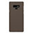 Schutzhülle Kunststoff Tasche Matt M04 für Samsung Galaxy Note 9 Braun