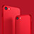 Schutzhülle Kunststoff Tasche Matt M10 für Apple iPhone 8 Rot Petit
