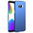 Schutzhülle Kunststoff Tasche Matt M12 für Samsung Galaxy S8 Blau