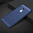 Schutzhülle Kunststoff Tasche Punkte Loch R01 für Xiaomi Redmi Note 4 Blau