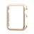 Schutzhülle Luxus Aluminium Metall Rahmen C01 für Apple iWatch 2 38mm Gold