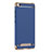 Schutzhülle Luxus Metall Rahmen und Kunststoff für Xiaomi Redmi 4A Blau