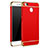 Schutzhülle Luxus Metall Rahmen und Kunststoff für Xiaomi Redmi 4X Rot