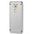 Schutzhülle Luxus Metall Rahmen und Kunststoff M01 für Huawei Nova Plus Silber
