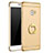 Schutzhülle Luxus Metall Rahmen und Kunststoff mit Fingerring Ständer für Xiaomi Mi Note 2 Gold