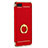 Schutzhülle Luxus Metall Rahmen und Kunststoff mit Fingerring Ständer für Xiaomi Mi Note 3 Rot