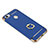 Schutzhülle Luxus Metall Rahmen und Kunststoff mit Fingerring Ständer für Xiaomi Redmi Y1 Blau