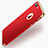 Schutzhülle Luxus Metall Rahmen und Kunststoff R01 für Apple iPhone 7 Plus Rot