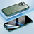 Schutzhülle Luxus Metall Rahmen und Kunststoff Schutzhülle Tasche LF4 für Apple iPhone 13 Pro Max
