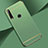 Schutzhülle Luxus Metall Rahmen und Kunststoff Schutzhülle Tasche M01 für Huawei Enjoy 10 Plus Cyan