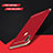 Schutzhülle Luxus Metall Rahmen und Kunststoff Schutzhülle Tasche M01 für Huawei Enjoy 9 Plus Rot