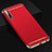 Schutzhülle Luxus Metall Rahmen und Kunststoff Schutzhülle Tasche M01 für Huawei Honor 9X Pro Rot