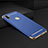 Schutzhülle Luxus Metall Rahmen und Kunststoff Schutzhülle Tasche M01 für Huawei Honor View 10 Lite Blau