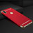 Schutzhülle Luxus Metall Rahmen und Kunststoff Schutzhülle Tasche M01 für Huawei Honor View 10 Lite Rot