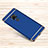 Schutzhülle Luxus Metall Rahmen und Kunststoff Schutzhülle Tasche M01 für Huawei Mate 20 X 5G Blau