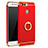 Schutzhülle Luxus Metall Rahmen und Kunststoff Schutzhülle Tasche M01 für Huawei Nova 2 Rot