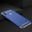 Schutzhülle Luxus Metall Rahmen und Kunststoff Schutzhülle Tasche M01 für Xiaomi Mi Max 3 Blau