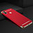 Schutzhülle Luxus Metall Rahmen und Kunststoff Schutzhülle Tasche M01 für Xiaomi Mi Max 3 Rot