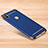Schutzhülle Luxus Metall Rahmen und Kunststoff Schutzhülle Tasche M01 für Xiaomi Redmi Note 6 Pro Blau
