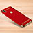 Schutzhülle Luxus Metall Rahmen und Kunststoff Schutzhülle Tasche M01 für Xiaomi Redmi Note 6 Pro Rot